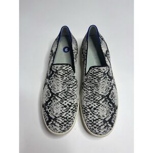 Rothy's The‎ Original Slip On Knit Sneaker in Python Women's Size 9.5 Casual